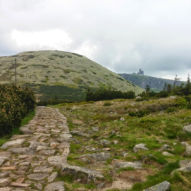 Vysoké kolo (1509 m) - nejvyšší hora západních Krkonoš