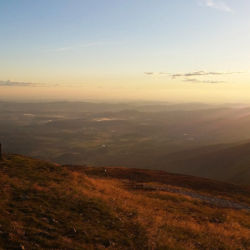 Pohled na severovýchod do Polska