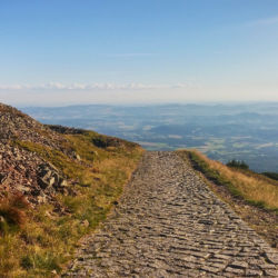 Pohled směrem k Jubilejní cestě