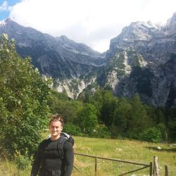 Pohled na sedlo Dolič ve směru cesty