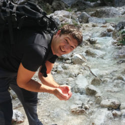 Průzračná voda řeky Zadnjica