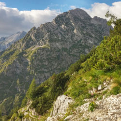 Horská cesta na Triglav