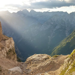 Pohled do údolí Zadnjica