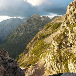 Pohled do údolí Zadnjica