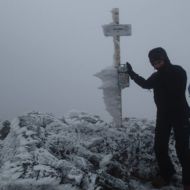 Velký Kriváň v zimě